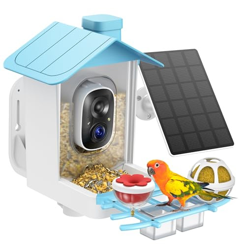 HARYMOR Smart Bird Feeder with Camera