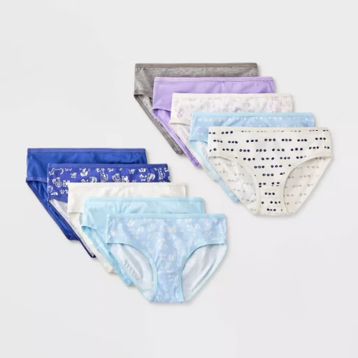 Girl's Underwear 10-Pack