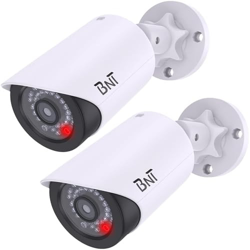 BNT Dummy Fake Security Camera 2-Pack