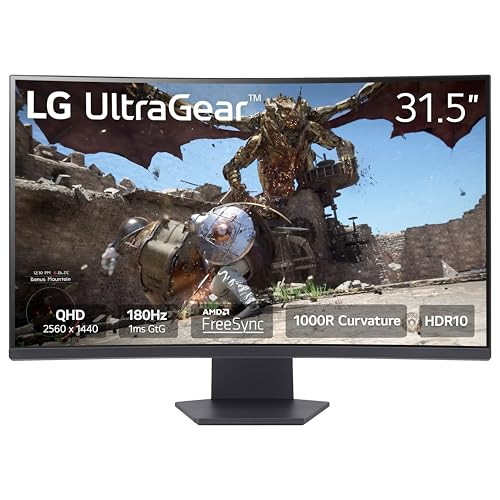 LG 32" Ultragear Curved Gaming Monitor