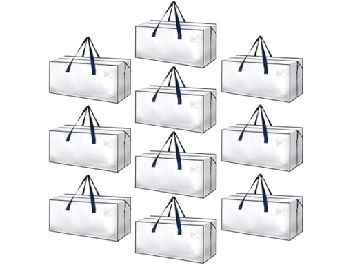 HealSmart 10 Pack Extra Large Moving Bags