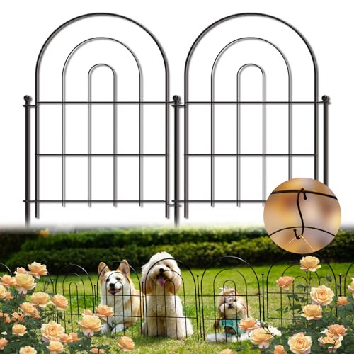 PETFORT Garden Fence Panels, 13 Pcs.