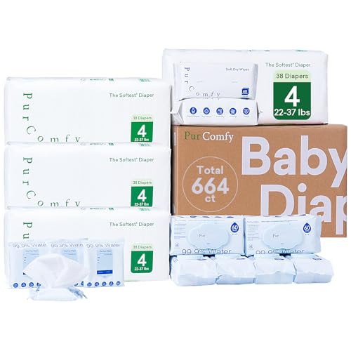 PurComfy Baby Diapers Essential Kit