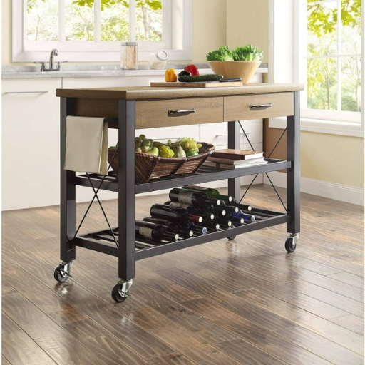 Whalen Santa Fe Kitchen Cart