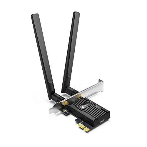 TP-Link WiFi 6 & Bluetooth 5.2 PCIe Card for Desktop PC AX3000 (Archer TX55E)