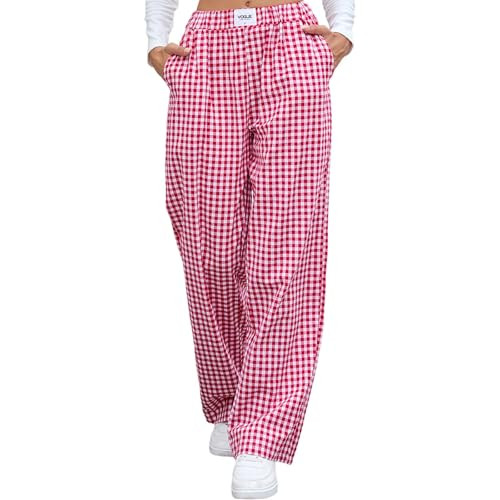 Gingham Pants for Women