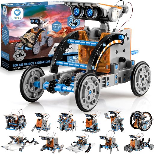 Sillbird 12-in-1 Solar Robot Building Kit