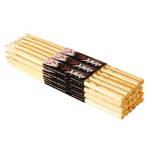 On Stage 7A Maple Drum Sticks - 12 Pack