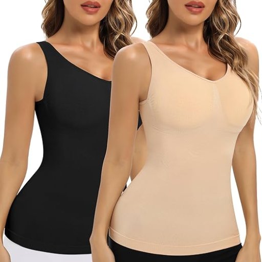Women's Shapewear Cami with Built-in Bra