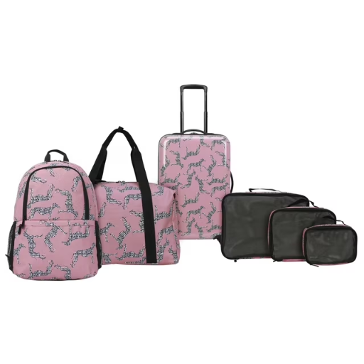 Bouffants & Broken Hardside Luggage Set