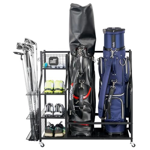 Mythinglogic Golf Storage Garage Organizer