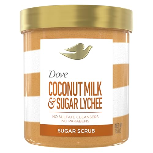 Dove Sugar Body Scrub Coconut & Lychee 15 oz Deal