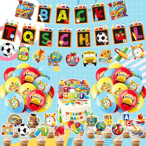 Welcome Back Party Decorations Set