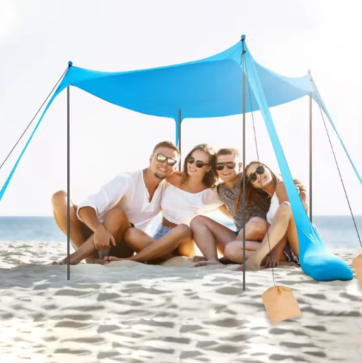 Beach Canopy Tent 10x10ft Sun Shelter