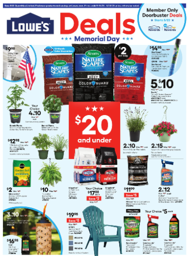 Lowes Memorial Day Sale Starts Now