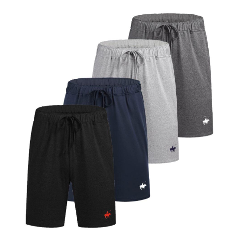 4 Pack of Pacific Polo Club Men's Shorts