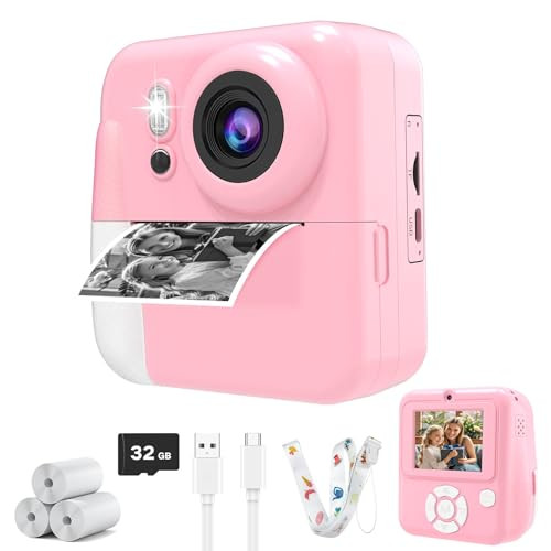 IMAXTOP Kids Instant Print Camera