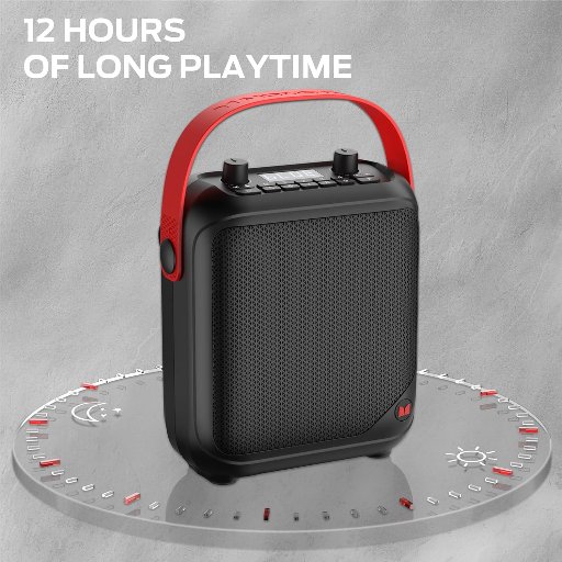 Monster MFS 1 Portable Bluetooth Speaker W/12H Playtime