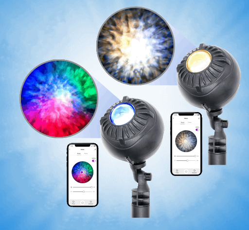 BlissLights Oblivia Outdoor Nebula Cloud Projector - 2 Pack