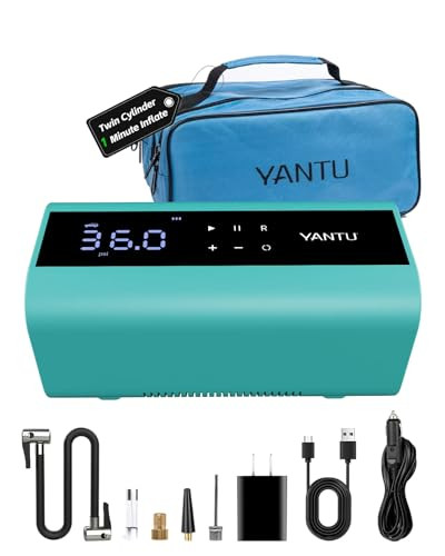 Portable Cordless Tire Inflator/Air Compressor