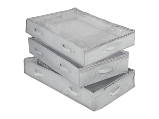Honey-Can-Do Under Bed Fabric Storage Container Bags
