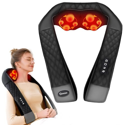 KNQZE Neck and Shoulder Massager with Heat