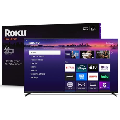 75" Roku Smart TV 2025 Pro Series