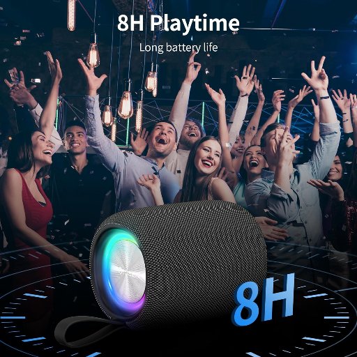 Oraolo Bluetooth Speaker W/8H Playtime