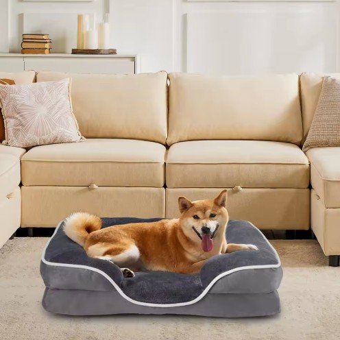 JHK Orthopedic Memory Foam Pet Bed