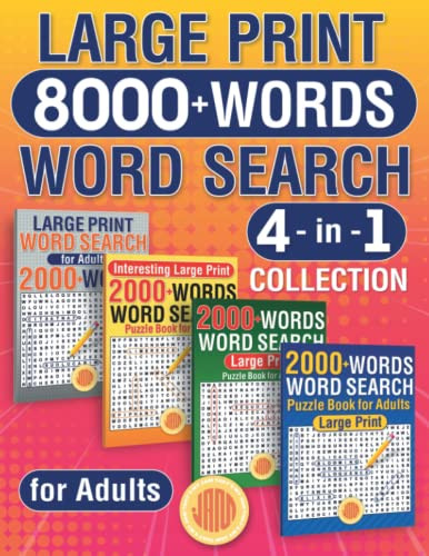 Large Print Word Search Collection