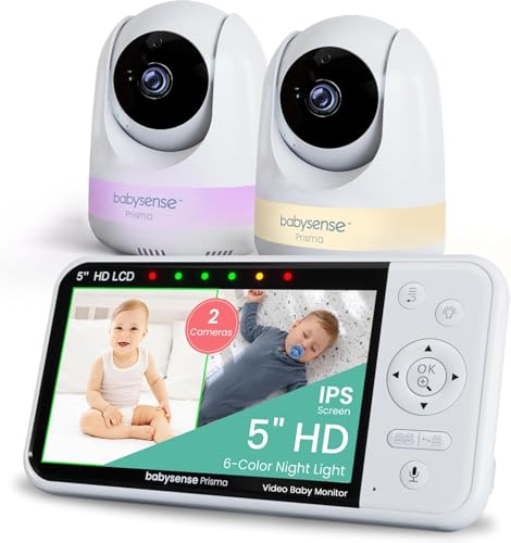 HD Video Baby Monitor with two cameras