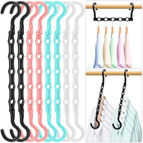 Space Saving Cascading Hangers 8-Pack