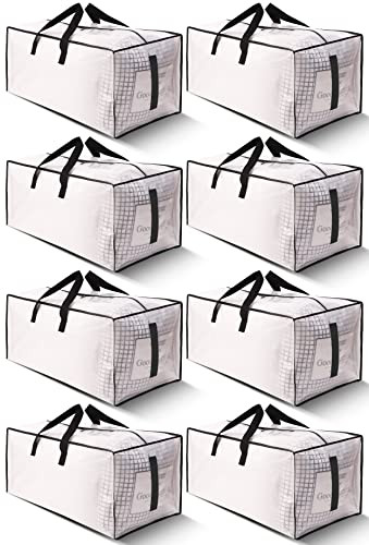 HomeSure Heavy Duty Moving Bags, 8 Pack