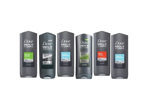 6-Pack of Dove Men Shower Gel (Assorted Scents)