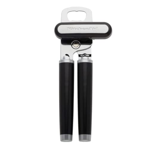 KitchenAid Classic Multifunction Can Opener/Bottle Opener (Black)