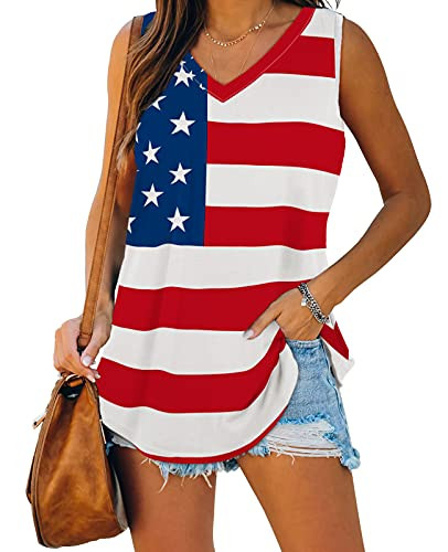 Xieerduo Patriotic Tank Top