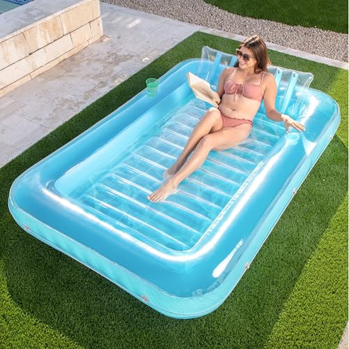 Sloosh Inflatable Tanning Pool Float