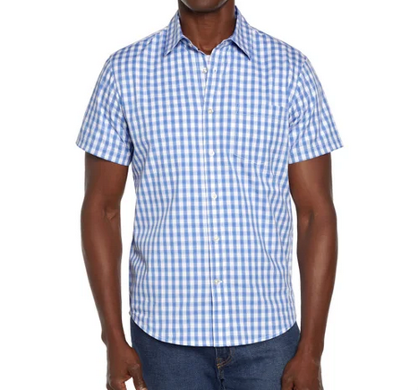 Gap Men's Short Sleeve Poplin Shirt