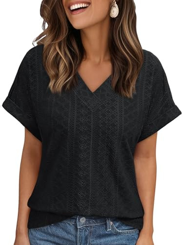 AUTOMET Womens Eyelet T Shirts