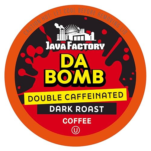 Java Factory High Caffeine Coffee Pods