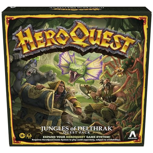 Avalon Hill HeroQuest Jungles of Delthrak Quest Expansion Pack