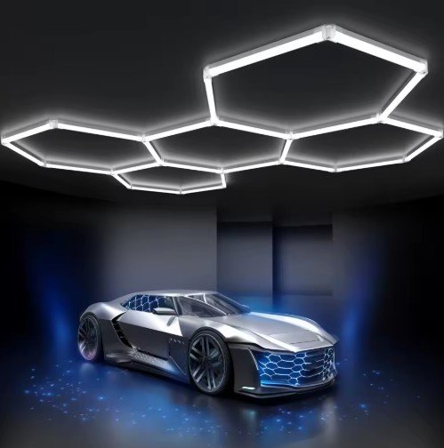 Hexagon Garage Light 25 Pack Car Tubes