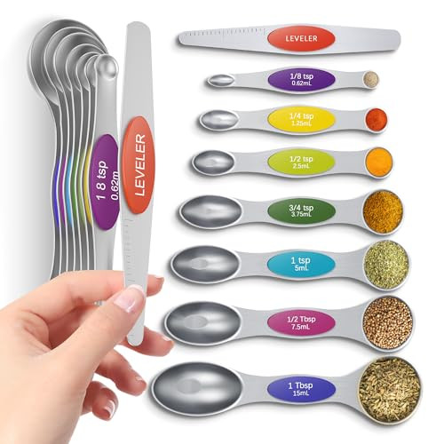 Howgoody Magnetic Measuring Spoons Set