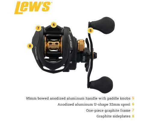 Lew's Classic Pro Speed Spool SLP Baitcast Reel