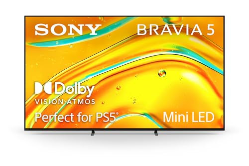 Sony BRAVIA 5 65" Mini LED 4K Smart Google TV