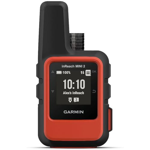 Garmin inReach Mini 2, Lightweight and Compact Satellite Communicator