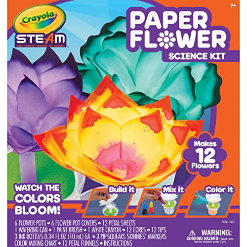 Crayola Color Changing Paper Flower Science Kit