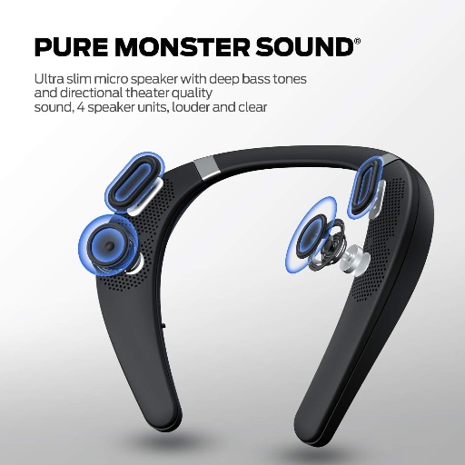 Monster Boomerang Neckband Bluetooth Speaker