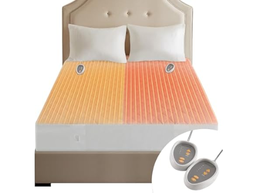 Beautyrest Deep Pocket Cotton Blend Heated Mattress Pad