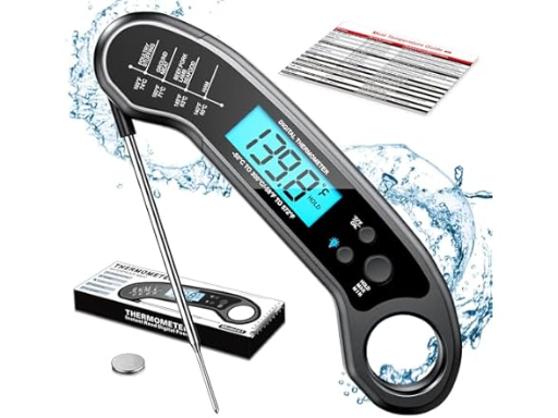 ROUUO Instant Read Meat Thermometer
